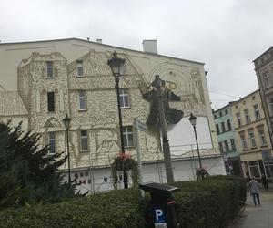 Mural Mikołaja Kopernika w Grudziądzu