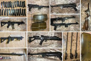 Mnóstwo nielegalnej broni w lesie. Warta jest kilkadziesiąt tysięcy! [ZDJĘCIA]