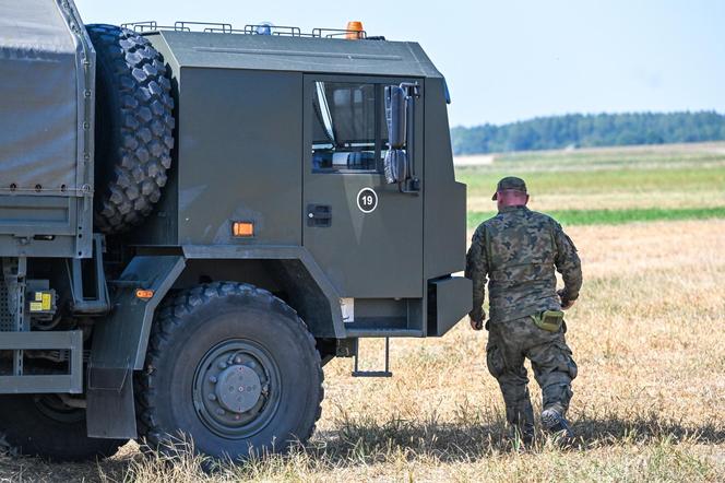 Poszukiwania obiektu powietrznego w pow. zamojskim - dzień trzeci