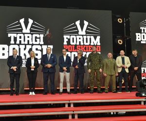 Andrzej Gołota na otwarciu V Forum Polskiego Boksu w Kielcach