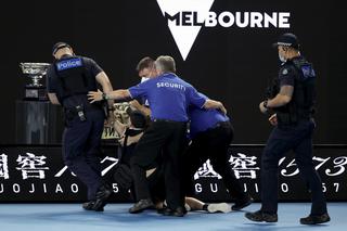 Protestujący przerwał finał Australian Open