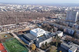 Nowa hala przy XX LO w Poznaniu