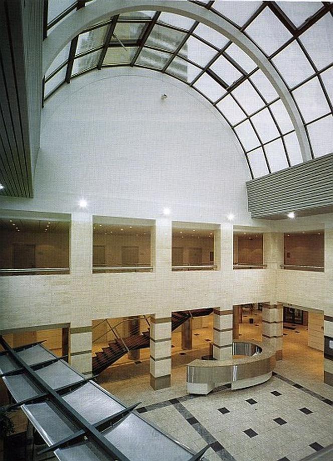 Najpiękniejszy budynek Warszawy 1989-1995: Centrum Komputerowe HECTOR, wnętrze