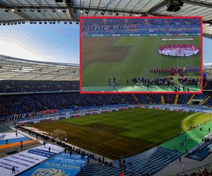 Ruch - Wisła: Zaorana murawa na Stadionie Śląskim