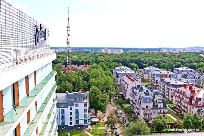Szklany taras w Świnoujściu