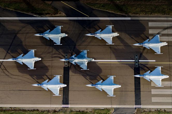 Szwedzkie myśliwce JAS-39 Gripen