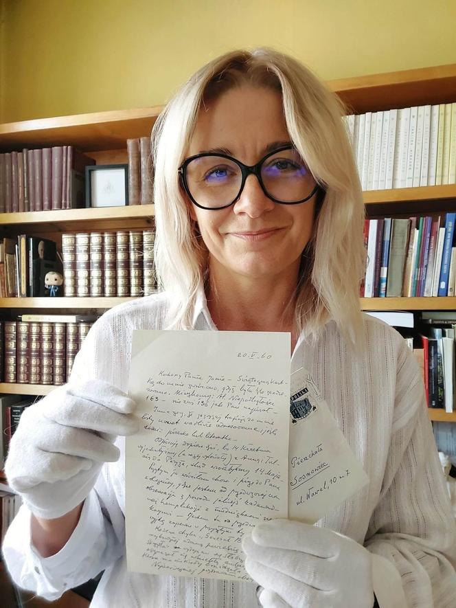 Monika Sobczak-Waliś prezentuje list Marii Dąbrowskiej