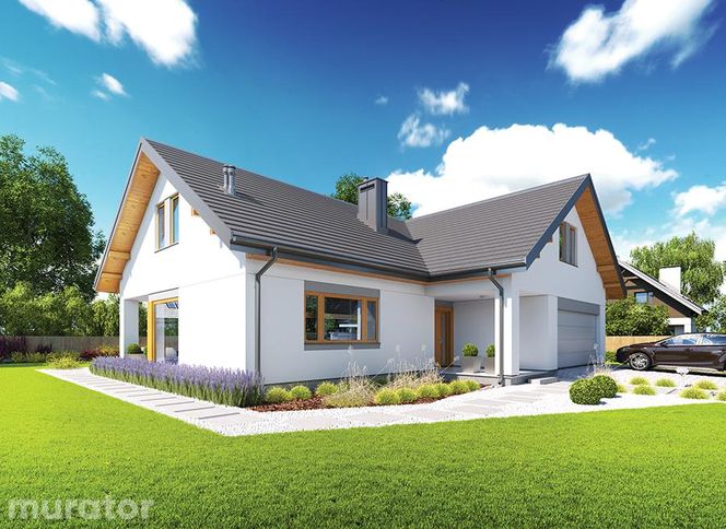 TOP projektów domów z poddaszem do adaptacji. Poddasze do zagospodarowania później