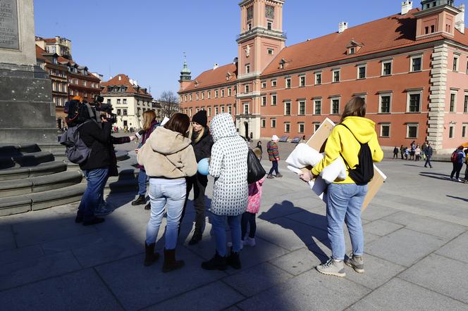 Spontaniczny protest matek z Ukrainy. „Powstrzymajmy zabijanie dzieci”