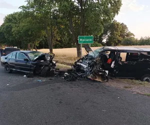 Tragiczny wypadek w Mariankach! Nie żyje kierowca bmw, a matka i jej syn walczą o życie [ZDJĘCIA] 