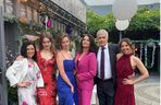 	M jak miłość nowy sezon. Aleksandra (Małgorzata Pieczyńska), Ania (Alina Szczegielniak), Aneta (Ilona Janyst), Erwin (Andrzej Dopierała), Franka (Dominika Kachlik), Kinga (Katarzyna Cichopek) na planie