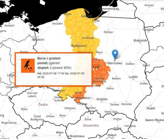 Łódź: IMGW wydało pomarańczowy alert dla regionu! Co przyniesie pogoda? 