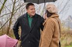 Na Wspólnej odc. 3983. Klaudia (Justyna Karłowska), Michał (Robert Kudelski)