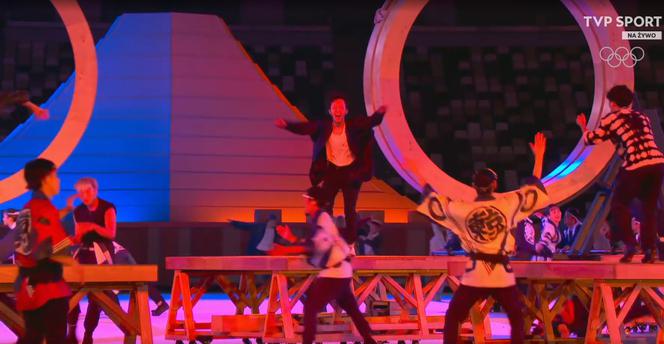 Defilada Polaków podczas ceremonii otwarcia Tokio 2020