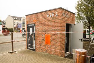 Toaleta samoobsługowa przy placu Targowym w Pszczynie niedługo będzie oddana do użytku