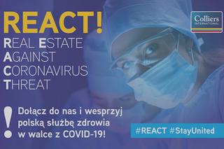  Colliers International rozpoczyna akcję REACT na rzecz walki z koronawirusem