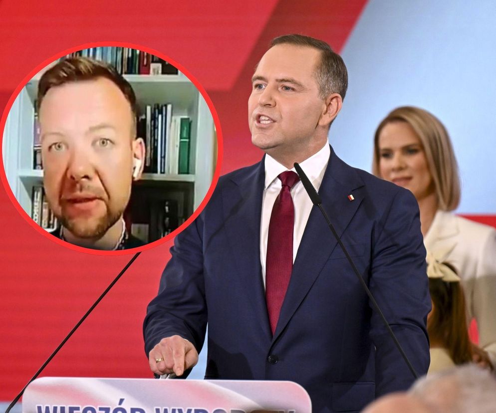 Burza po słowach ukraińskiego dziennikarza o prezydencie Nawrockim. Stracił pracę i przeprosił