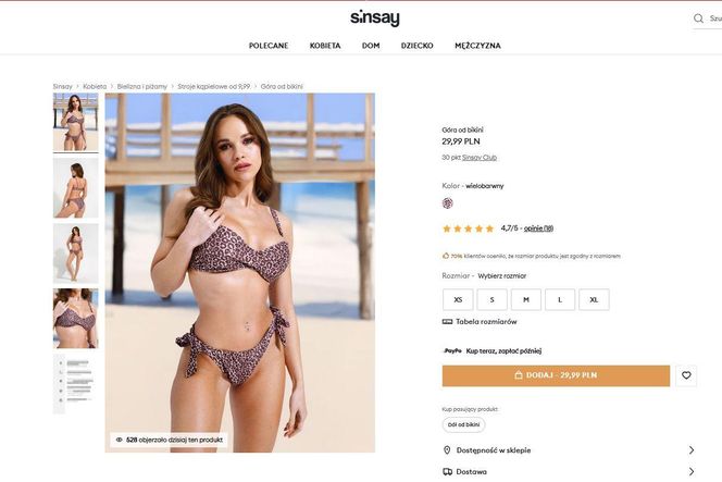 bikini sinsay