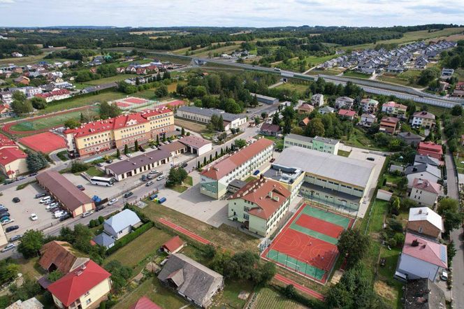Ropczyce z lotu ptaka
