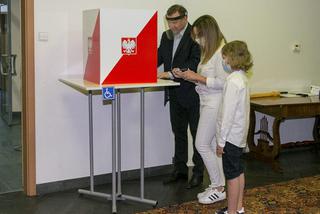 Wybory prezydenckie 2020. Jacek Kurski z rodziną