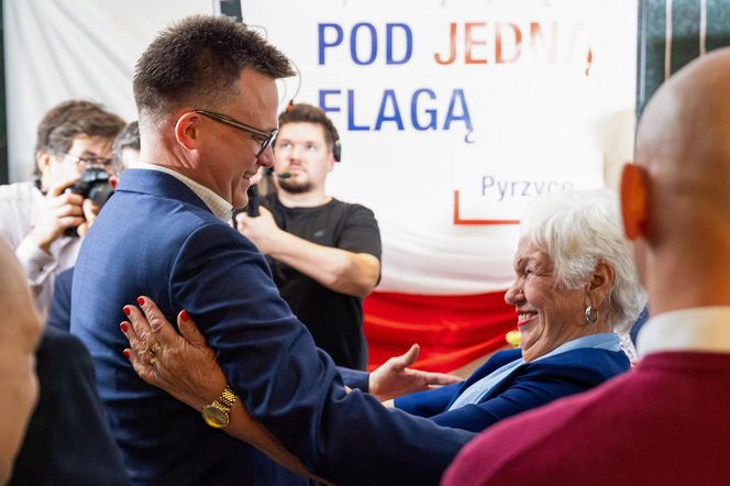 Spotkanie Hołowni w Pyrzycach