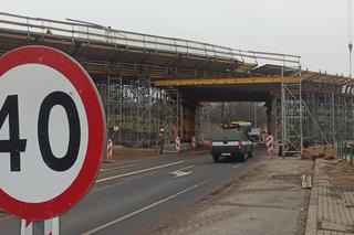 Estakada Olsztyn - postęp prac