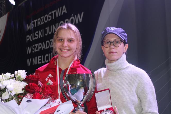 Ola z Torunia zdobyła medal Mistrzostw Polski w szermierce