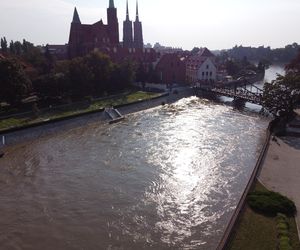 Sytuacja na Odrze we Wrocławiu