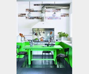 Kuchenne meble w kolorze – zielony zakątek