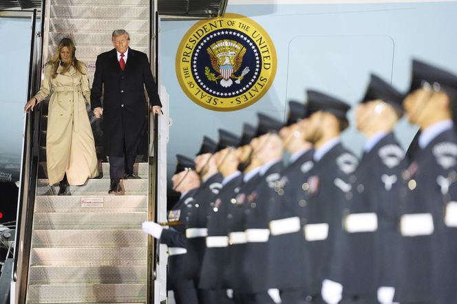 Donald Trump dziś spotka się z królem! Prezydent już w Wielkiej Brytanii