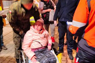 Ratownicy Ewakuowali niepełnosprawne dzieci z ukraińskiego sierocińca