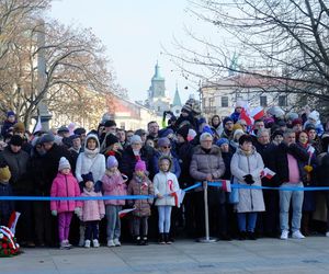 Święto Niepodległości w Lublinie. Setki mieszkańców świętowało na Placu Litewskim