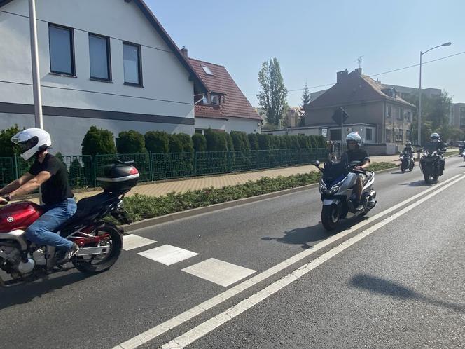 Winobraniowa parada motocyklowa przejechała ulicami Zielonej Góry