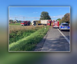 Tragiczny wypadek na K12 pod Świdnikiem. Kierowca nie miał szans! 
