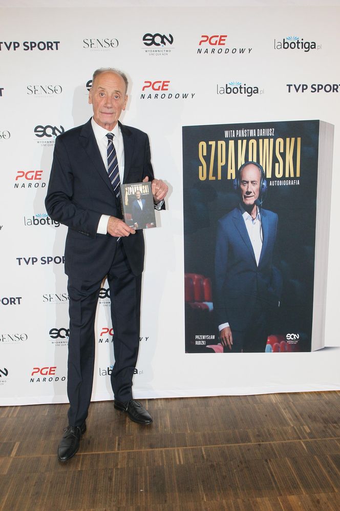 Dariusz Szpakowski napisał książkę. Plejada gwiazd na premierze