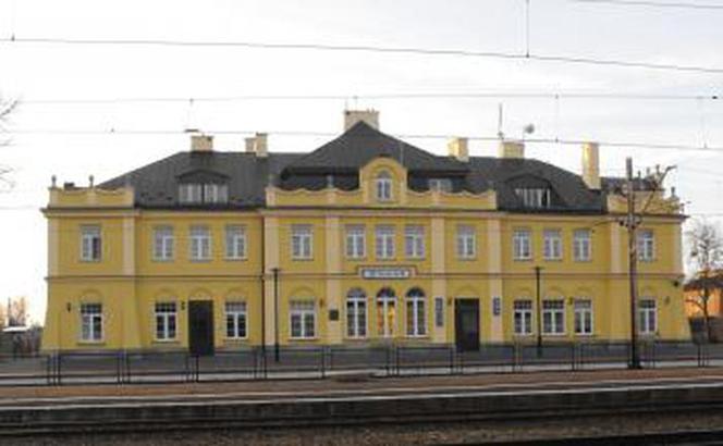 Dworzec w Nałęczowie po modernizacji