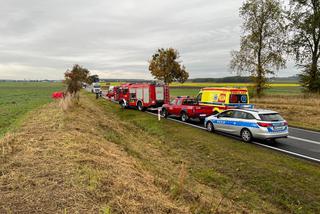 Wypadek na DK 25! Nie żyje jedna osoba [GALERIA]