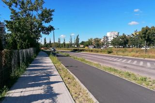 Nowa ścieżka rowerowa