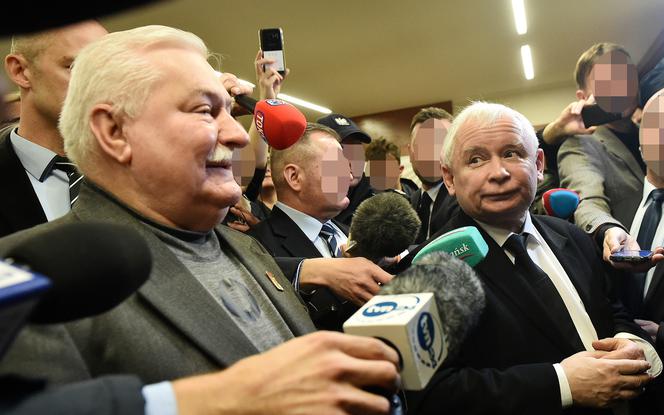 Wałęsa do Kaczyńskiego: Jarku, szczerze życzę ci zdrowia
