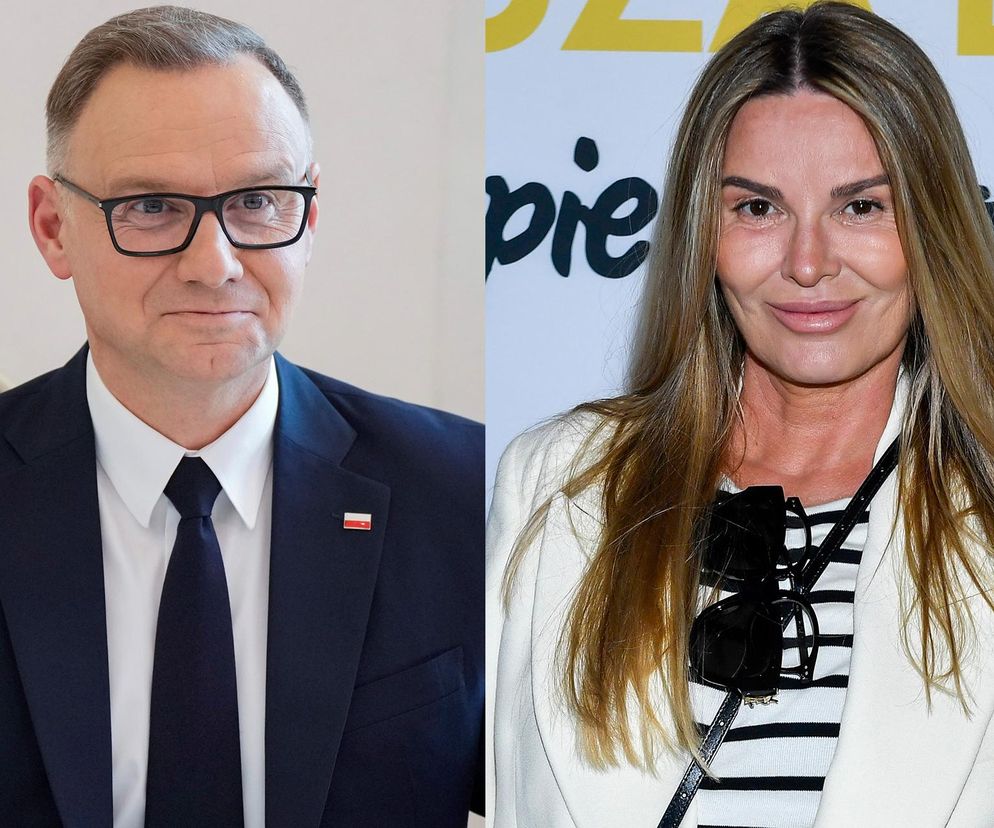 Andrzej Duda i Hanna Lis 