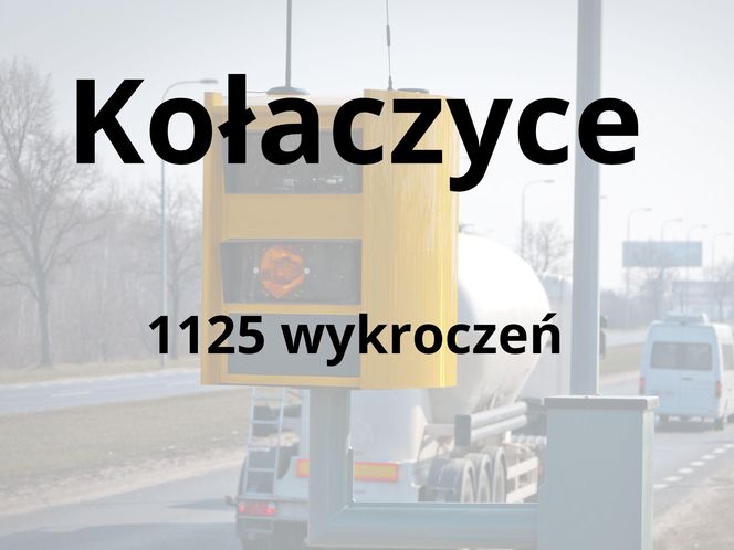 Te fotoradary na Podkarpaciu zrobiły najwięcej zdjęć