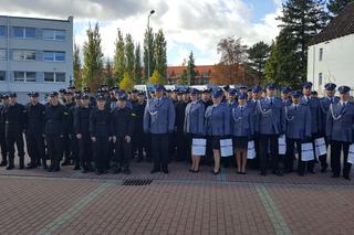 Ślubowanie policjantów w Bydgoszczy. Nasz region zasili 55 nowych funkcjonariusz!