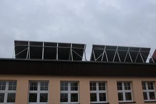 Termomodernizacja budynków świetlicy w Tłukomach i szkoły w Mościskach