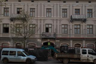 Odsłonięto elewację przy Piotrkowskiej 118. Co tam powstanie?