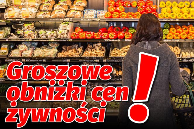Groszowe obniżki cen żywności !