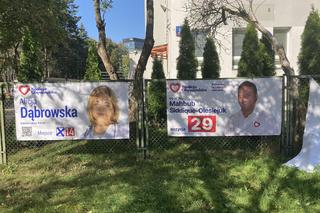 Banery i plakaty wyborcze