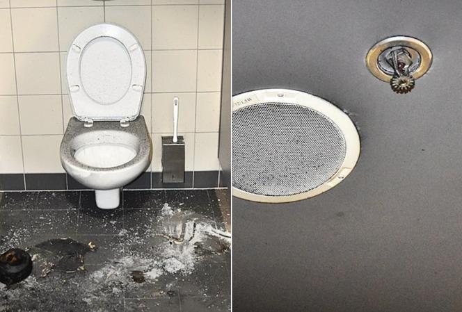 Zamknęli się w toalecie i zrobili coś niewiarygodnego. Trzeba była ewakuować całą galerię 