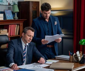 Barwy szczęścia, odcinek 3242: Justin (Jasper Sołtysiewicz), Bruno (Lesław Żurek)