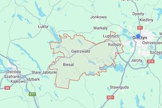 To drugi pod względem wielkości powiat w Polsce. Leży w warmińsko-mazurskim