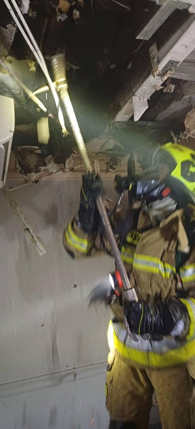 Pożar hotelu Senator w Starachowicach